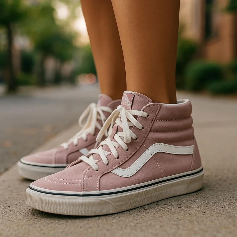 Vans Sk8-Hi Unisex  sneakers Lavender size Womens  9.5
